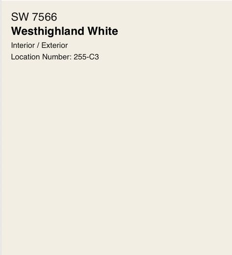 Sherwin-Williams Whites: Westhighland White (SW 7566) - Your Designer BFF Sw Westhighland White Vs Alabaster, Sherwin Williams Westhighland White Exterior, Westhighlander White Sherwin Williams, Westhighland White Sherwin Williams, Softer Tan Sherwin Williams, West Highland White Sherwin Williams, Sw Westhighland White, Sherwin Williams Westhighland White, Adu Ideas