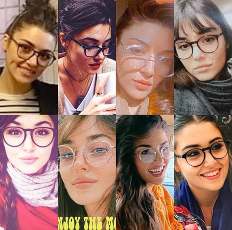 Hande Ercel Glasses, Hande Ercel, Cat Eye Glass, Actresses, Models, Sunglasses, Glass