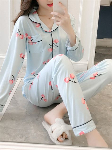 Night Suit For Women Winter, Korean Night Suit For Women, Cute Night Dress For Women, Night Dress For Women Cotton Night Dress For Women, Night Suits For Women Pajama Set, Night Suit Design, Cute Night Wear, Cotton Night Suits For Women, Home Wear Outfit