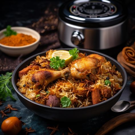 Chicken Biryani Photography, Biryani Photography, Lamb Biryani, Chicken Biryani Recipe, Chicken Biryani, Perfect Chicken, Bean Stew, Boneless Skinless Chicken Thighs, Main Dish Salads