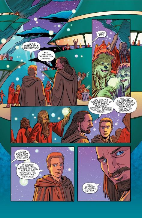 Kashyyyk: Life Day Life Day, Star Wars Comics, A Day In Life, Obi Wan, Sounds Like, Comic Book Cover, Star Wars, Make It Yourself, Comics