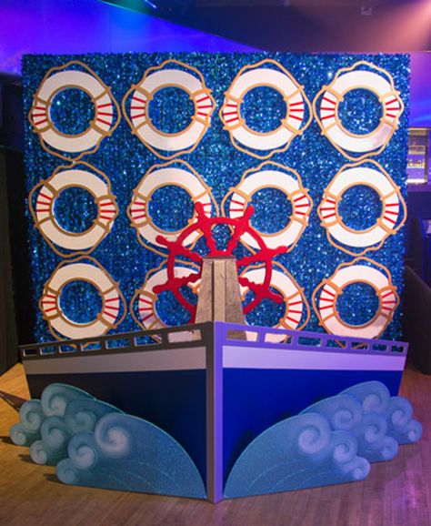 Cruise Theme Parties, Nautical Backdrop, Cruise Ship Party, Travel Theme Decor, Cruise Theme, Cruise Party, Nautical Themed Party, Nautical Birthday, Cheap Cruises