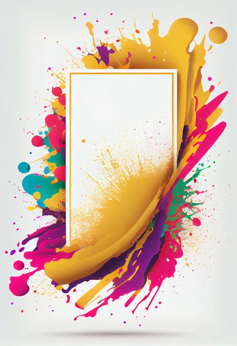 Free Happy Holi Frame Image Happy Holi 2024 Background, Holi Frame, Art Class Posters, Birthday Banner Background Hd, Art Certificate, Birthday Decorations At Home, Decent Wallpapers, Holi Festival Of Colours, Festival Of Colors