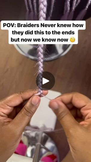 2.5K views · 43K reactions | I always wondered how to do that because I couldn’t get it  to stay 🤔tied for nothing ima try this technique out We learning over here how to perfect our crafts.  Stylist yall ready to learn with me let goooo! Anything that looks like im about to learn something new and innovative im on it.  The fact that some stylists just stay stuck in the warp is just crazy to me. Keep learning so you can keep earning. Relaunching  Iam SHE Academy real soon. . . . . #passionforhair #haircuts #hairacademy ##hairsalon #olaplexhair #hairschool #hairtransformation #haircolour #hairoftheday #hairstyles #hairporn #sassoon #haircolorspecialist #salondesign #wellacolor #haistyle #hairideas #bobhaircut #instahairstyles #haircreation #goodhair #hairtrends2024#haireducator #hairstylis Braiding Tutorials, Braiding Techniques, Hair Academy, Lil Girl Hairstyles, Hair School, Keep Learning, Wella Color, Hair Creations, Braid Tutorial