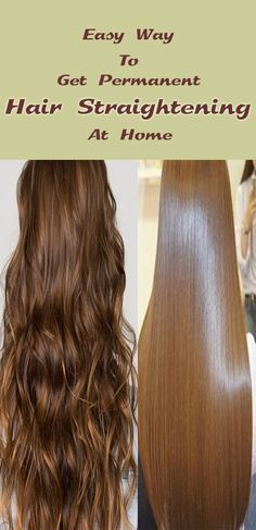 Hair Mask To Straighten Hair, Curly Hair Into Straight Hair, Tips To Get Straight Hair, How To Make Your Hair Silky Straight, How To Get A Straight Hair, Naturally Hair Straightening, Silky And Straight Hair Tips, How To Get Silky Straight Hair Natural, How To Get Straight Hair Naturally At Home