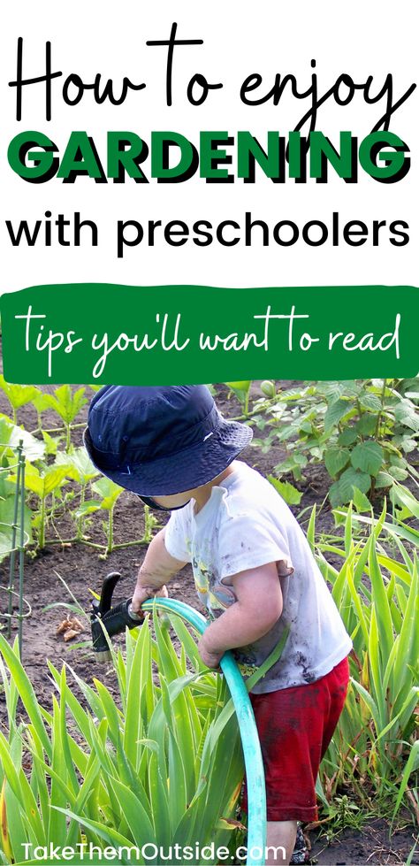 a toddler watering the garden with a water hose Gardening With Toddlers, Garden Activities For Kids, Garden Unit Study, Preschool Gardening, Gardening Kids Activities, Garden Preschool, Outdoor Nature Activities, Horticultural Therapy, April Preschool