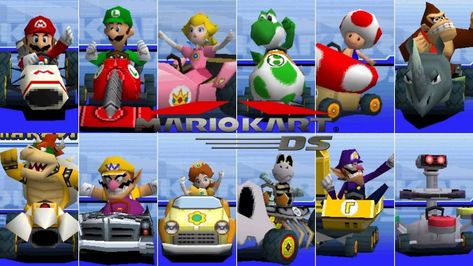 Mario Kart DS Mario Kart Ds, Donkey Kong Country, Princess Daisy, Mario Games, Donkey Kong, Mario Kart, Nintendo Ds, Super Mario Bros, I Am Game