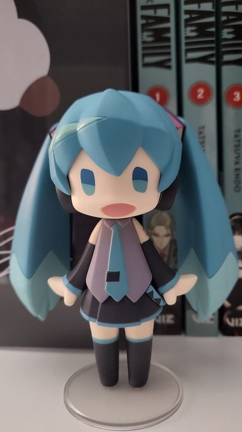 Miku Figure Chibi, Vocaloid Figures, Miku Chibi, Miku Figures, Miku Figure, Miku Hatsune Vocaloid, Miku Chan, Vocaloid Characters, Anime Figurines