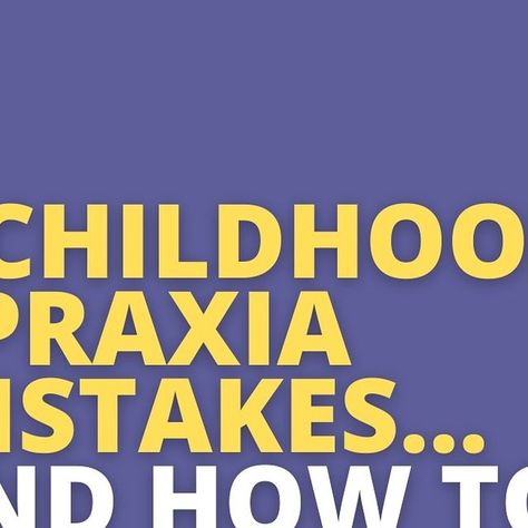 Bjorem Speech® Bjorem Literacy™ on Instagram: "Here are 4 mistakes when treating childhood apraxia of speech and how to avoid them!!! For both parents and SLPs..

Have you made any of these mistakes before?" Bjorem Speech, Apraxia Of Speech, Childhood Apraxia Of Speech, Speech And Language, Literacy, Parenting, On Instagram, Instagram