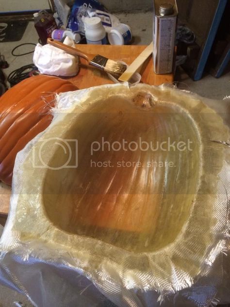 Great Stuff Foam Halloween, How To Make Fake Pumpkins, Spray Foam Pumpkin Diy, Carving Foam Pumpkins, Diy Spray Foam Halloween Decorations, Spray Foam Crafts Halloween, Diy Foam Pumpkins, Spray Foam Pumpkin, Haunted Pumpkin Patch Ideas