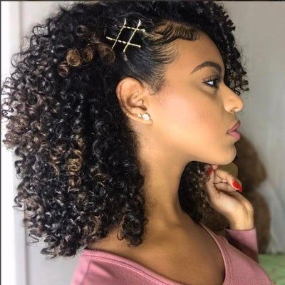 Curly Hairstyles For Dinner, Hairstyles For Dinner Party, Hairstyles For Dinner, Pin Hairstyles, Black Bob Hairstyles, Black Hairstyles With Weave, Curly Weave Hairstyles, Bobby Pin Hairstyles, Quick Natural Hair Styles