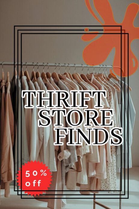 thrift store poster Store Poster, Linkedin Background Image, Linkedin Background, Linkedin Banner, Kindle Book Cover, Concept Map, Etsy Banner, Campaign Posters, Blog Header