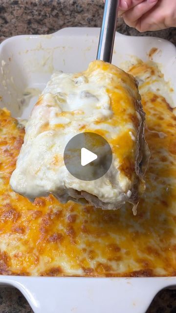 Carman Wilken on Instagram: "These Creamy White Chicken o are so good and so easy to make! #enchiladas #easyrecipe #yum #weeknightdinner #familydinner #mealideas #budgetmeals #chicken" Chicken Enchiladas With Flour Tortillas, Creamy Enchiladas Chicken, White Enchiladas Chicken, Frozen Chicken Enchiladas, Easy Enchiladas Chicken, Easy White Chicken Enchiladas, White Enchiladas, Creamy White Chicken Enchiladas, Carman Wilken