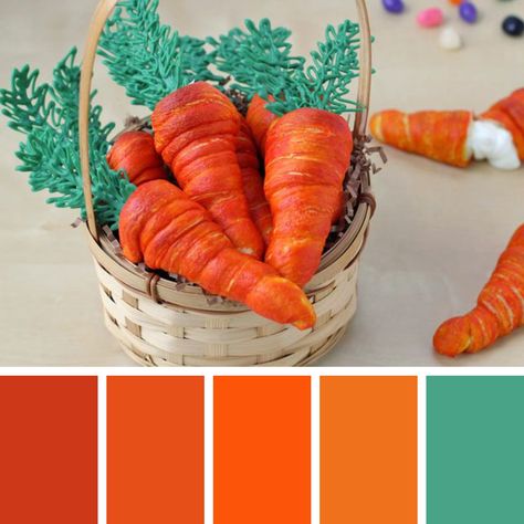 Carrot Colour, Food Inspired, Color Schemes Colour Palettes, Colour Palettes, Color Combo, Color Pallets, Color Palettes, Color Combos, Color Combinations