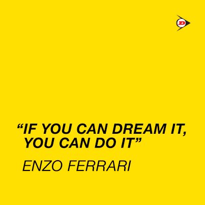 "if you can dream it, you can do it" - Enzo Ferrari #quotes #motivational Ferrari Quotes, Welcome Quotes, Lapo Elkann, Racing Quotes, Enzo Ferrari, Brilliant Quote, Ferrari Enzo, Make Your Dreams Come True, Senior Quotes