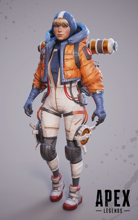 Natalie Paquette, Apex Wattson, Apex Legends Wattson, Wattson Apex Legends, Character Lineup, Apex Art, Unicorn Outfit, Autumn Rain, Saints Row