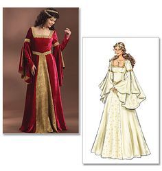 patron couture gratuit robe medievale 3 Medieval Dress Pattern, Costume Sewing Patterns, Vogue Sewing, Costume Patterns, Medieval Dress, Floor Length Dresses, Historical Clothing, Dress Pattern, Costumes For Women