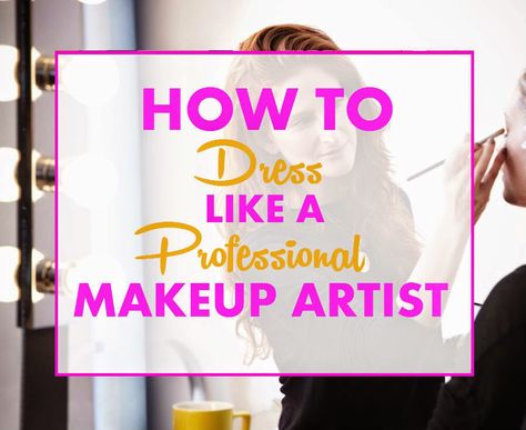 How to Dress like a Professional Makeup Artist Beginning Makeup, Makeup Artist Marketing, Makeup Artist Studio, Makeup Artist Quotes, Make Up Diy, Becoming A Makeup Artist, Festival Make Up, Makeup Artist Kit, Freelance Makeup Artist