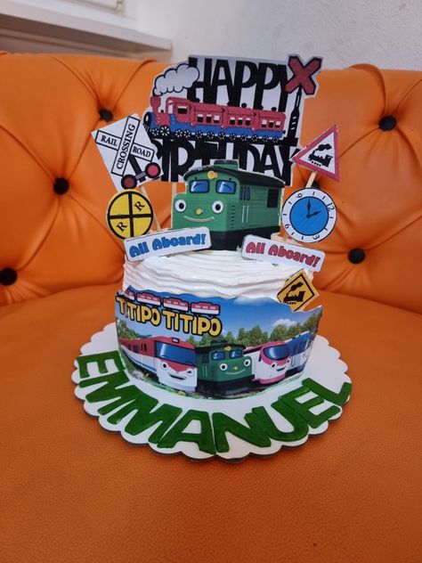 Ideaa pastel titipo train cake Titipo Train Birthday Cake, Titipo Train Cake, Titipo Train, Mark Birthday, Train Theme Party, Train Birthday Cake, Train Cake, Train Theme, Trains Birthday Party