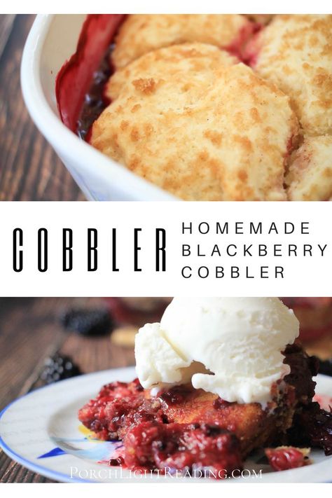 Homemade blackberry cobbler recipe the entire family will love. Easy recipe made with fresh blackberries and just a touch of lemon juice and sugar for a sweet and zesty flavor. #cobbler #blackberries Season Steak Recipes, Blackberry Dessert, Blackberry Cobbler Recipe, Cobbler Recipes Easy, Cobbler Easy, Keylime Pie Recipe, Blackberry Cobbler, Thanksgiving Cooking, Cobbler Recipe