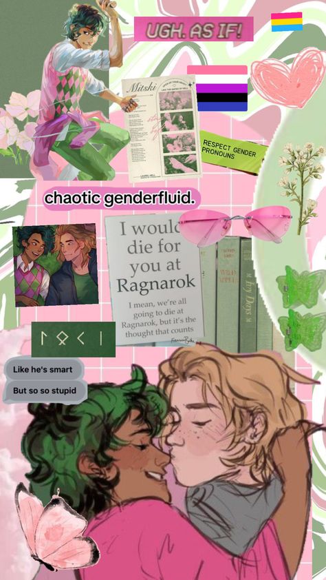 alex fierro #genderfluid #alexfierro #magnuschase #percyjacksson Magnus Chase Books, Percy Jackson Fanfic, Alex Fierro, Loki Tv, I Follow Back, Dream Husband, Percy Jackson Quotes, Magnus Chase, Percy Jackson Characters