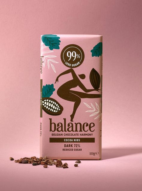 Balance Chocolate has for many years positioned itself as an authentic Belgian Chocolate brand with a deep relationship with the natural world and promises a harmonious balance between delicious indulgence and a healthier lifestyle. Coffee Label Design, Cafe Logos, Tea Labels, Chocolate Logo, Chocolate Packaging Design, Coffee Label, Packaging Label Design, Chocolate Wrapping, Chocolate Design