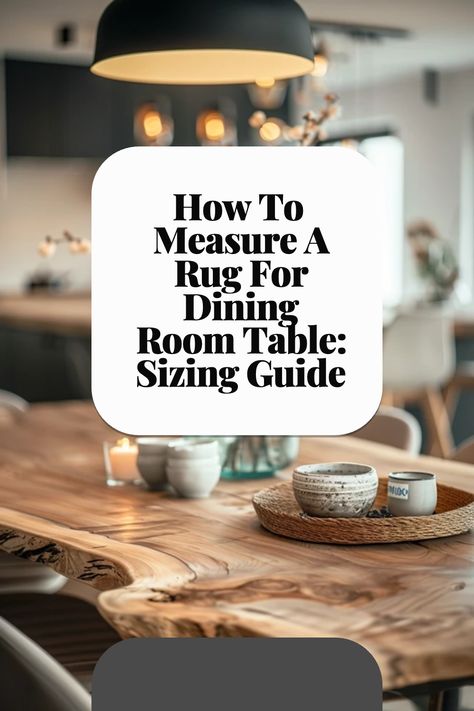 Unlock the secret to selecting the perfect dining room rug with this comprehensive sizing guide. Learn the importance of choosing a rug that extends beyond the dining table on all sides, ensuring chairs stay on the rug even when pulled out. Tips on measuring your dining table and accounting for chair movement provide the key to finding a rug that enhances both function and style in your dining area. Dining Room Carpet Size, Rugs For Dining Table, Dining Room Table Rug Size, Rugs Dining Room Table, Dining Room With Rug Under Table, Rug Size Dining Room, Dining Room Rugs Under Table, Dining Table And Rug, Dining Table Rug Size Guide