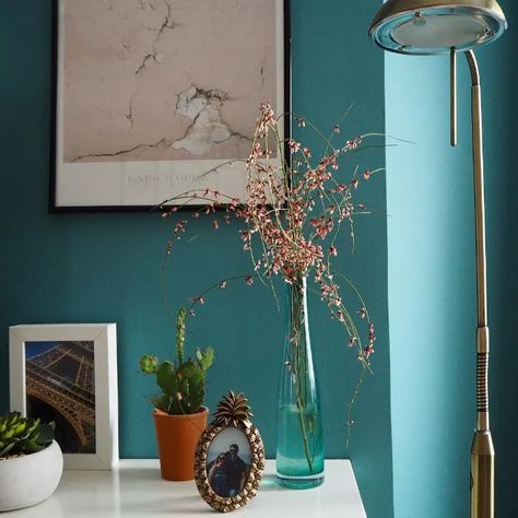 Dulux 10BG 26/134 Maritime Teal reviews - PLAN Dulux Heritage Maritime Teal, Dulux Maritime Teal, Maritime Teal Dulux Paint, Teal Wall Colors, Bed Project, Dulux Paint Colours, Teal Rooms, Teal Living Rooms, Dulux Paint