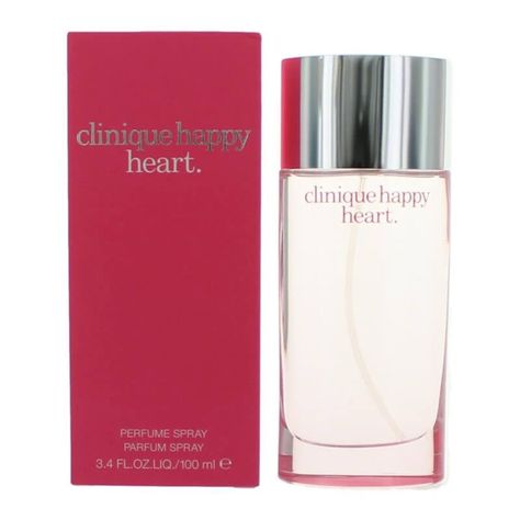 Clinique Happy Heart, Clinique Happy, Fresh Beauty, Heart Women, Mandarin Orange, Happy Heart, Womens Fragrances, Floral Notes, Perfume Spray