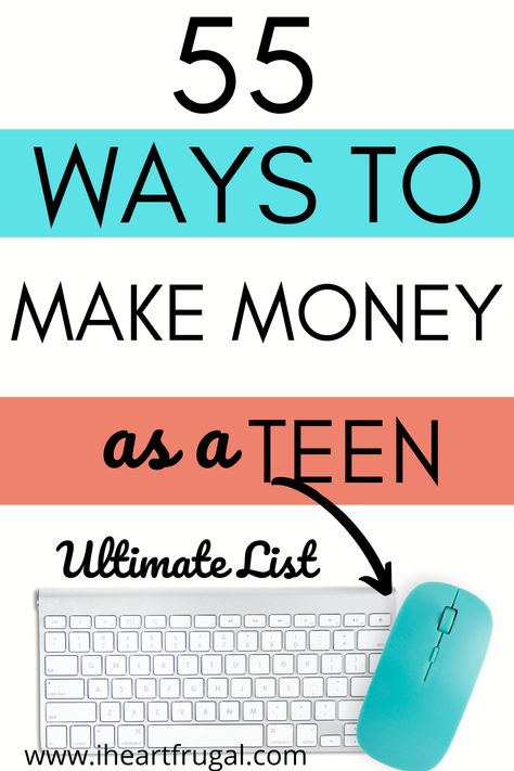 Make Money As A Teen, Online Jobs For Teens, Best Business Ideas, Perfect Money, Jobs For Teens, Extra Money Online, Earn More Money, Money Today, Ways To Make Money