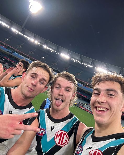 Port Adelaide ⚡ | ahhhhhhhhhhhhh | Instagram Jason Horne Francis, Afl Players, Collingwood Football Club, Port Adelaide, School Hairstyles, Hairstyles For School, Football Club, Highlights, Hairstyles