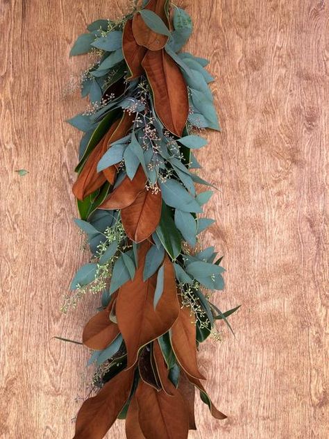 Fresh Garlands, Leyland Cypress, Magnolia Collection, Italian Ruscus, Holiday Garland, Fresh Eucalyptus, Arch Decoration Wedding, Eucalyptus Garland, Seeded Eucalyptus