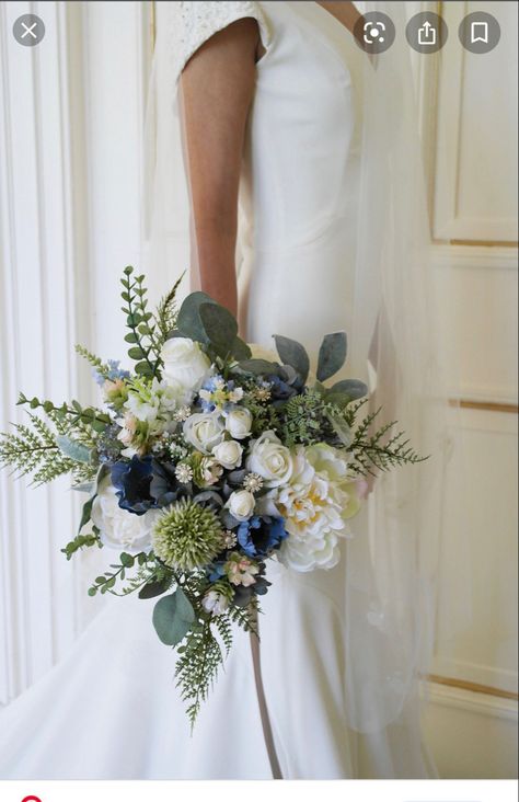 Rustic Flowers Wedding, Large Wedding Bouquet, Bouquet Keepsake, Natural Bouquet, Wedding Flower Guide, Large Bouquet, Blue Wedding Bouquet, Artificial Bouquet, Blue Wedding Flowers