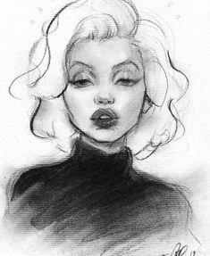 Isabelle Staub, 9 Aesthetic, Marilyn Monroe Drawing, Indie Drawings, Arte Sketchbook, Hand Art Drawing, Art Instagram, Book Art Drawings, Art Tutorials Drawing