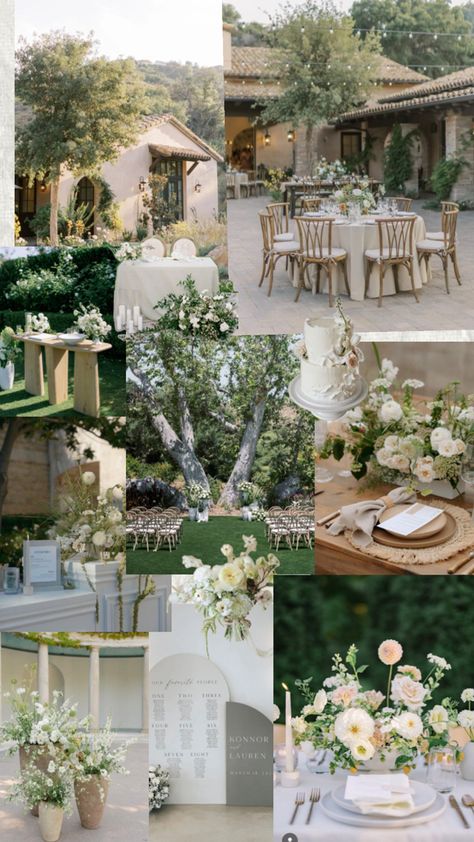 Vintage Mexican Wedding, Sacramento Wedding Venues, Wedding Color Schemes Spring, Yellow Wedding Theme, Elegant Wedding Themes, Dream Wedding Decorations, White Wedding Theme, Spring Wedding Colors, Ethereal Wedding