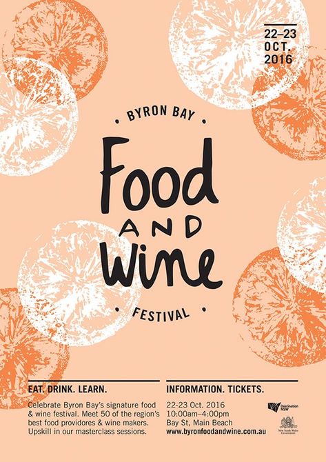 Wine Festival Poster, Plakat Design Inspiration, Food Festival Poster, Poster Sport, Event Posters, Food And Wine Festival, Festival Flyer, Event Poster Design, Plakat Design