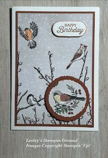 Lesley's Stampin Ground : Nests Of Winter Designer Series Paper Paper Pumpkin Stampin Up, Holiday 2024, Nature Card, Tree Stamp, Designer Series Paper, Green Cards, Bird Cards, Stamping Up Cards, Winter Trees