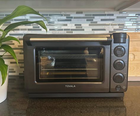 Tovala Smart Oven Editor Review | POPSUGAR Food Tovala Smart Oven Recipes, Cottage Cheese On Toast, Cottage Cheese Toast, Cheese Toast Recipe, Cookware Gifts, Baked By Melissa, Eggo Waffles, Cooking Products, New Kitchen Gadgets