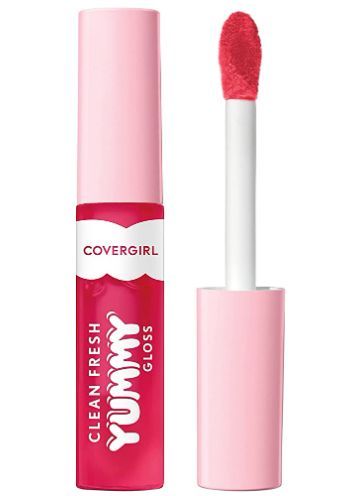 Covergirl Lipgloss, Clean Fresh Yummy Gloss, Yummy Gloss, Covergirl Clean Fresh, Clean Vegan, Makeup Items, Fresh And Clean, Mineral Oil, Hyaluronic Acid