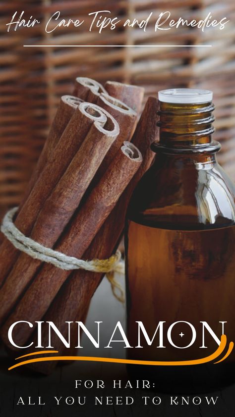 Cinnamon for hair Cinnamon For Hair, Naturally Lighten Hair, Diy Hair Growth Spray, Sun In Hair Lightener, Hair Perfume Diy, Lighten Hair Naturally, Hair Lightening, Lighten Hair, Egg Hair Mask