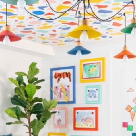 HGTV Magazine on Instagram: "Gotta love a playroom with ALL the colors. 🌈" Playroom Colorful, Colorful Playroom, Basement Playroom, Hgtv Magazine, Love A, Basement, All The Colors, Neon, Magazine