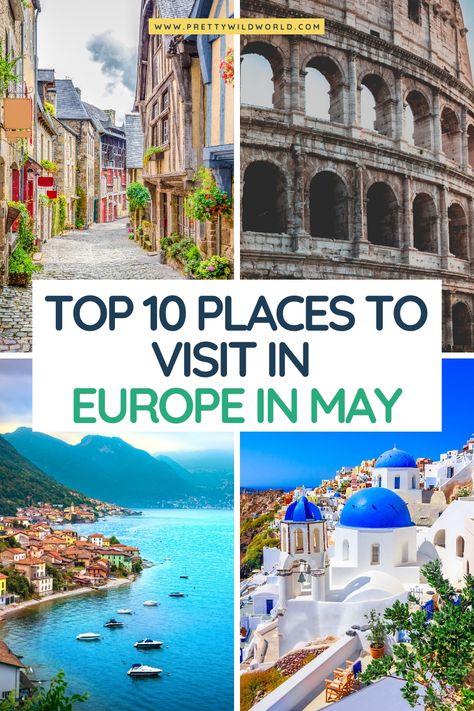 Check those top 10 places to visit in europe in may! Let's all hope that this Virus will have an end soon. Volunteer opportunities are waiting for you. Apply now! #volunteerworld #travel #volunteer #thingstodo #europe #placestovisit #visit #places #may #top10 Europe In May, Travel Volunteer, Hack Fashion, Bucket List Europe, Top Europe Destinations, Best Places In Europe, Places To Visit In Europe, Visit Places, Europe Trip Itinerary