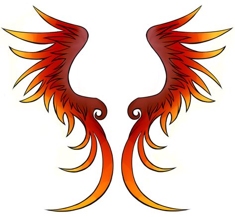 Phoenix Wings Tattoo, Small Wing Tattoos, Wing Tattoos On Back, Phoenix Costume, Phoenix Wings, Tattoo Son, Wing Tattoo Designs, Wings Drawing, Broken Wings