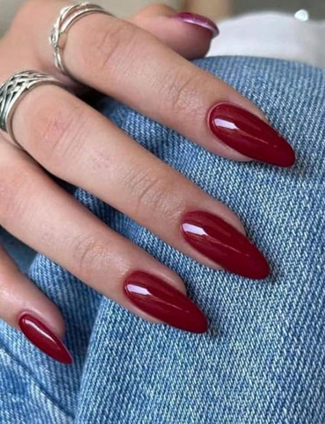 Free Returns ✓ Free Shipping✓. Upgrade Your Style 24pcs Wine Red Almond Shaped Modern Stylishness Simple Solid Color Nail Tips + 1pc Jelly Glue + 1pc Nail File Press On Nails Nail Supplies- Press On Nails at SHEIN. Color Nail Tips, Red Almond, Solid Color Nails, Almond Shaped, Upgrade Your Style, Wine Red, Nail Tips, Nail Colors, Almond