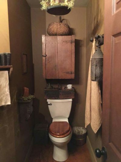 Best 25+ Primitive bathrooms ideas Primitive Paint Colors, Country Primitive Bathroom, Primitive Bathroom Ideas, Primitive Bathroom Decor, Primitive Bathroom, Country Bathroom Decor, Primitive Decorating Ideas, Country Bathrooms, Country Baths