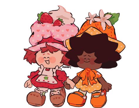 (1) ✎_꒰sillyballs9173꒱ (@_3ntropy_) / Twitter Strawberry Shortcake Fanart, Sapphic Art, Strawberry Shortcake Cartoon, Strawberry Shortcake Characters, Amazing Drawings, Cute Little Things, Cartoon Tv, Wallpaper Iphone Cute, Strawberry Shortcake