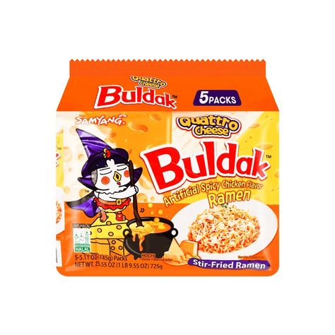 Discover great products at the best prices at Dealmoon. SAMYANG Buldak Quattro Cheese Hot Chicken Flavor Stir-Fried Ramen - 5 Packs* 5.11oz. Price:$6.88 at Yami 亚米 Samyang Food, Samyang Buldak, Buldak Ramen, Ramen Cup, Fried Ramen, Hot Chicken Flavor Ramen, Cup Ramen, Cheese Noodles, Ramen Stir Fry