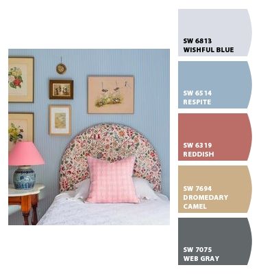 Sherwin Williams Respite, Respite Sherwin Williams, Paint Color Schemes, Sherwin Williams Paint Colors, Interior Paint Colors, Paint Palette, Renovation Ideas, Sherwin Williams, Paint Color