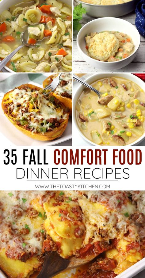 Healthy Fall Comfort Meals, Fall Casseroles Comfort Foods, Fall Casseroles Dinners, Fall Inspired Meals, Soft Food Recipes For Dinner, Fall Comfort Food Dinners, Fall Cooking Aesthetic, Fall Comfort Food Recipes, Fall Cooking Recipes