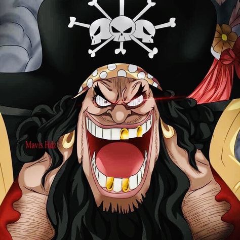 Blackbeard One Piece, Marshall D Teach, Black Beard Pirate, Black Beard, One Piece Photos, Black Beards, Anime Galaxy, Good Anime To Watch, One Piece Images